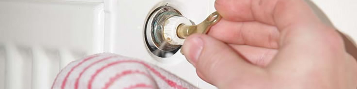 Close The Radiator Valve | How To Bleed A Radiator
