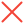Not Covered Red X Icon